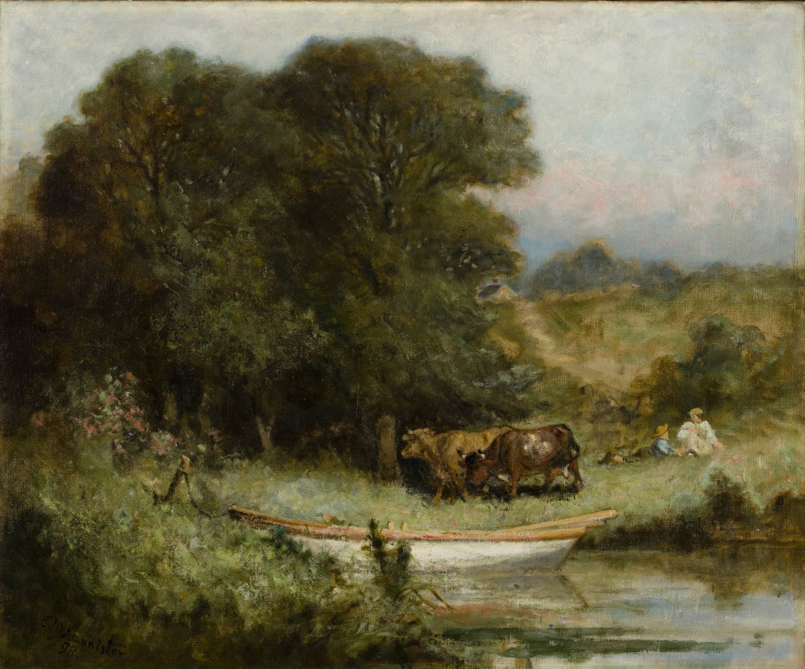 Edward Mitchel Bannister, "Rhode Island Afternoon"